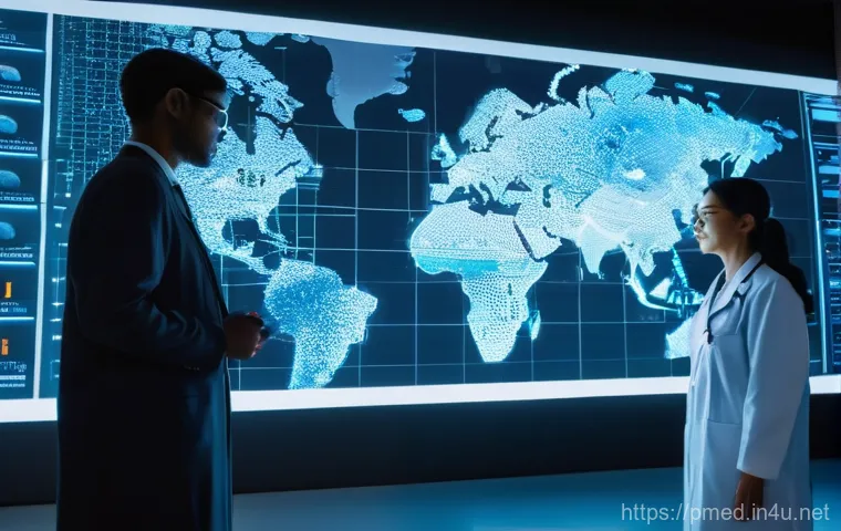 예방의학 학술 세미나 참여 후기 - **AI-Powered Personalized Health and Disease Prediction:**
A vibrant, futuristic image showcasin...