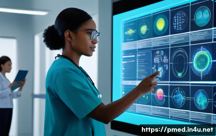 예방의학 학위 과정 정보 - **Prompt 1: AI and Data-Driven Preventive Health**
A futuristic image depicting a diverse group ...