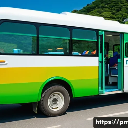 Home 11 예방의학과 공공의료 연계 사례 - **Image Prompt 1: The "Dr. Xylitol Bus" in a Rural Community**
A vibrant, modern dental bus, lab...