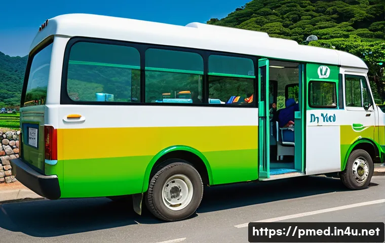 예방의학과 공공의료 연계 사례 - **Image Prompt 1: The "Dr. Xylitol Bus" in a Rural Community**
A vibrant, modern dental bus, lab...